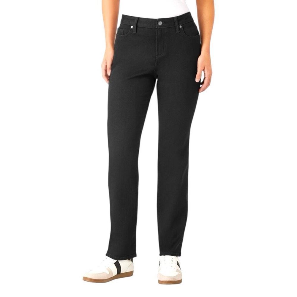 Member's Mark Women's Straight Jeans - Black Wash - Size 8
